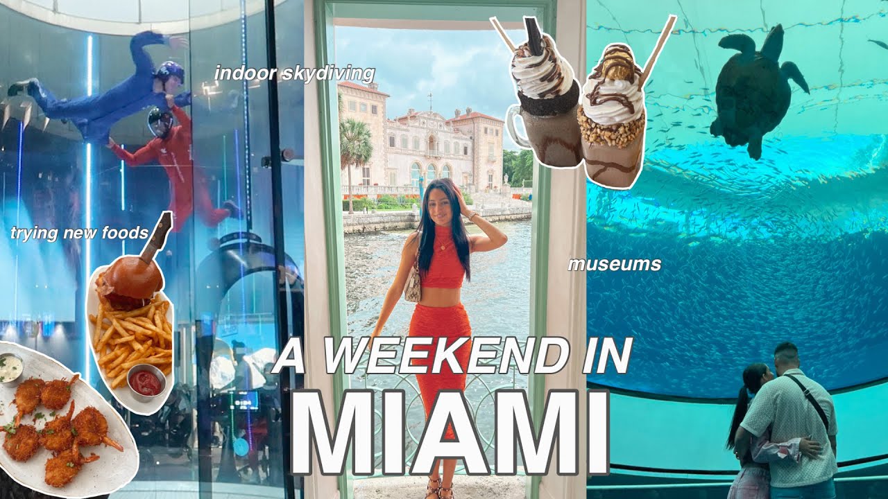 A WEEKEND IN MIAMI // speaking Spanish for 48hrs, skydiving, museums, trying new foods, & more!