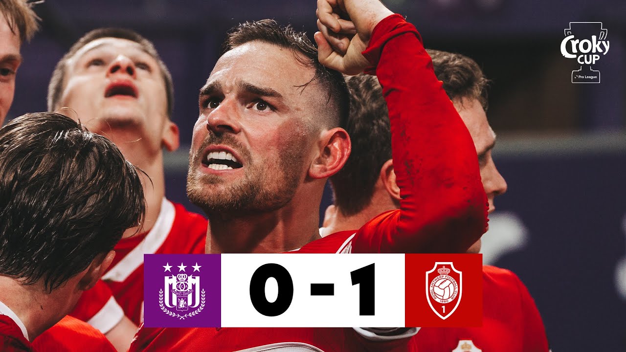 HIGHLIGHTS I RSC ANDERLECHT 0-1 R ANTWERP FC I #CrokyCup Heenwedstrijd 1/2 finale I 2025-2026