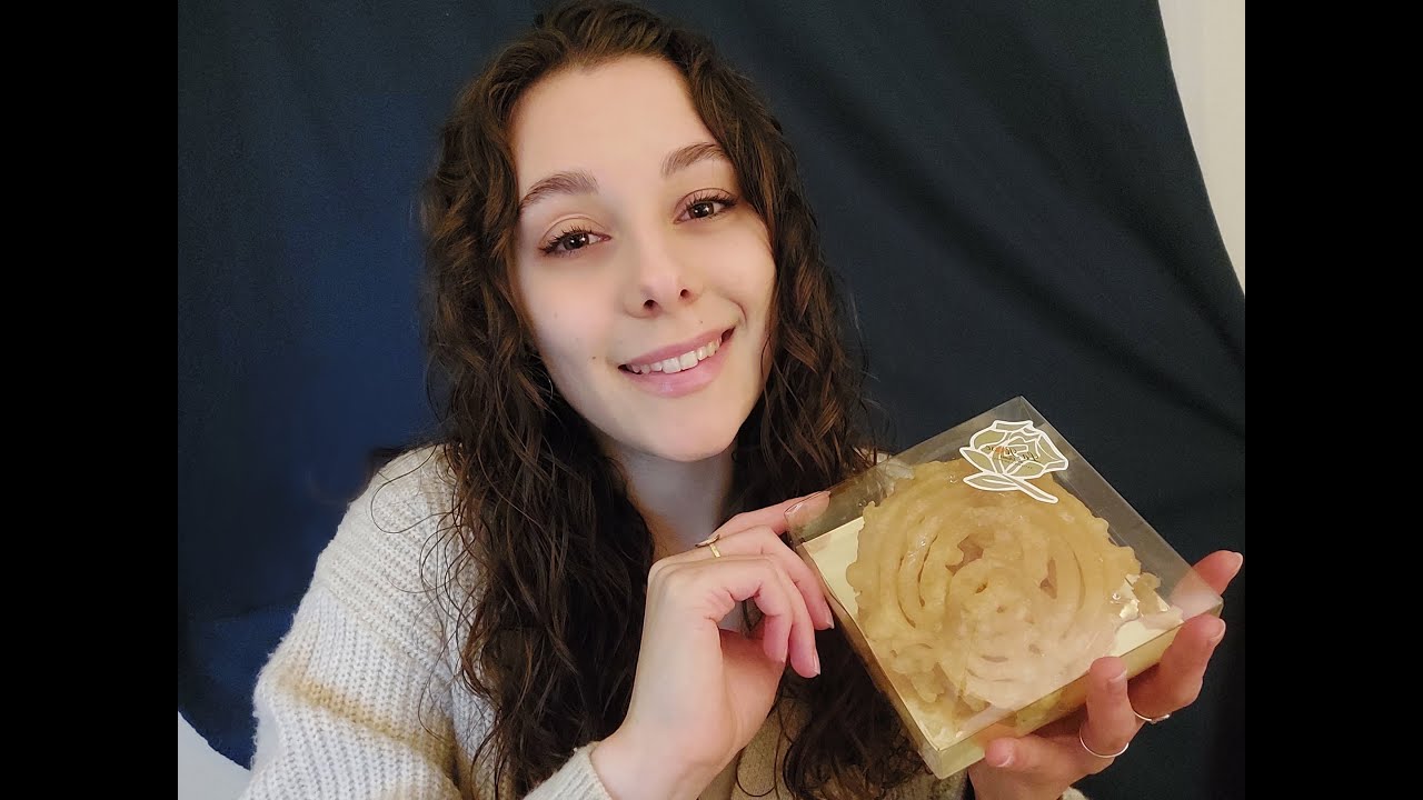 Dégustation de pâtisseries orientales - ASMR