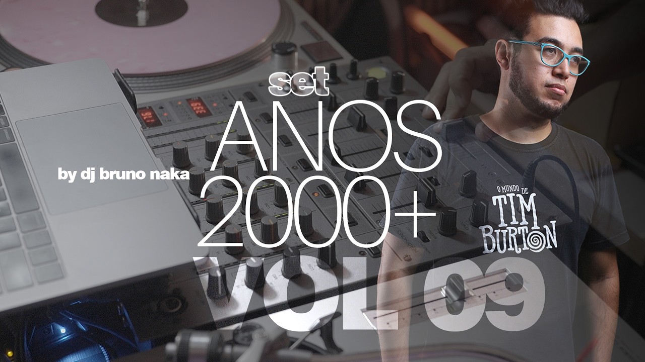 dj bruno naka set música eletrônica anos 2000 + vol09, setup clássico mk2 + djm600