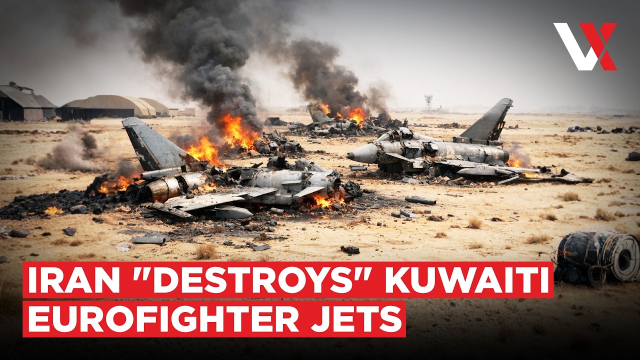 Kuwaiti Ali Al-Salem Base Burns! CIA Hanger Struck, US Oil Depots Destroyed In Iran Strikes | VERTEX