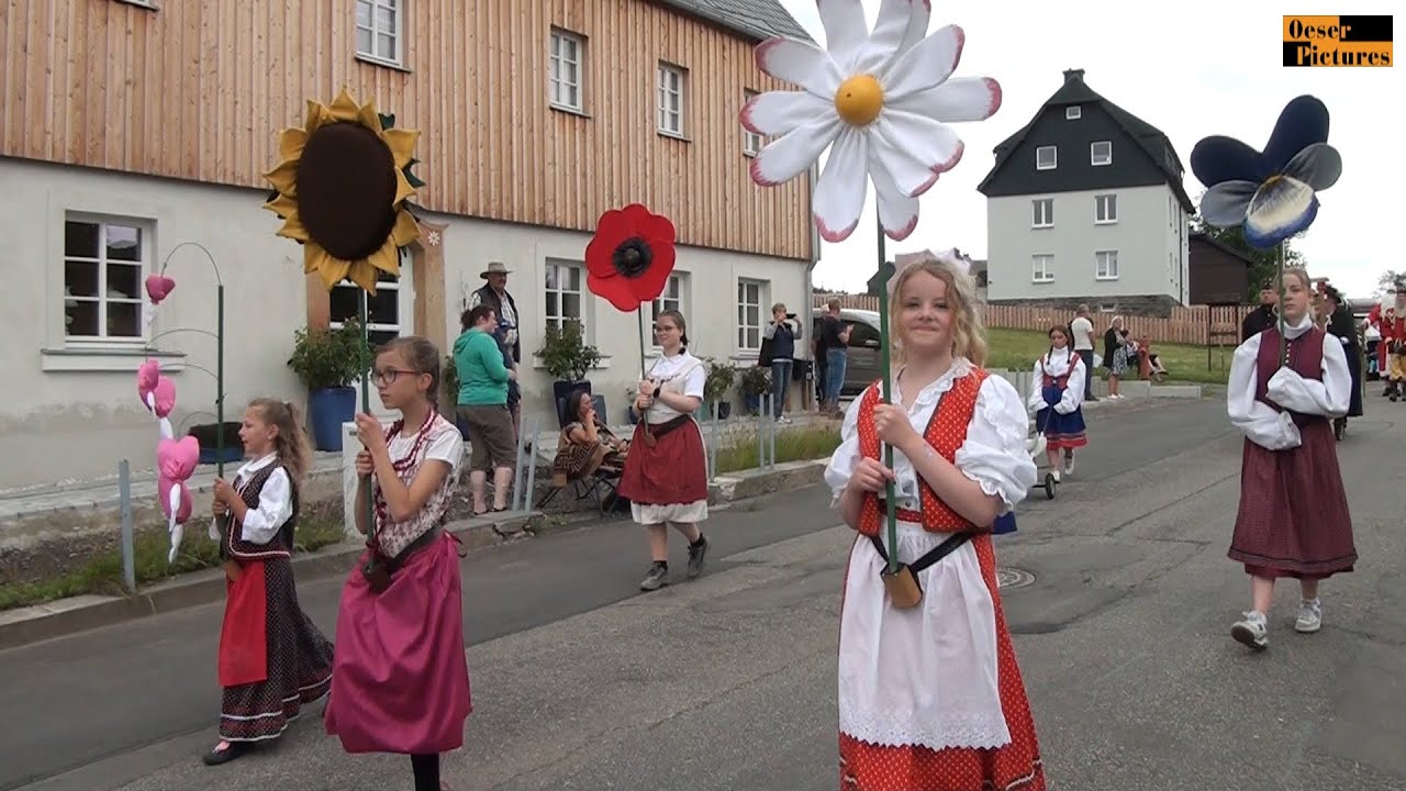 700 Jahre Seiffen im Erzgebirge - der Festumzug