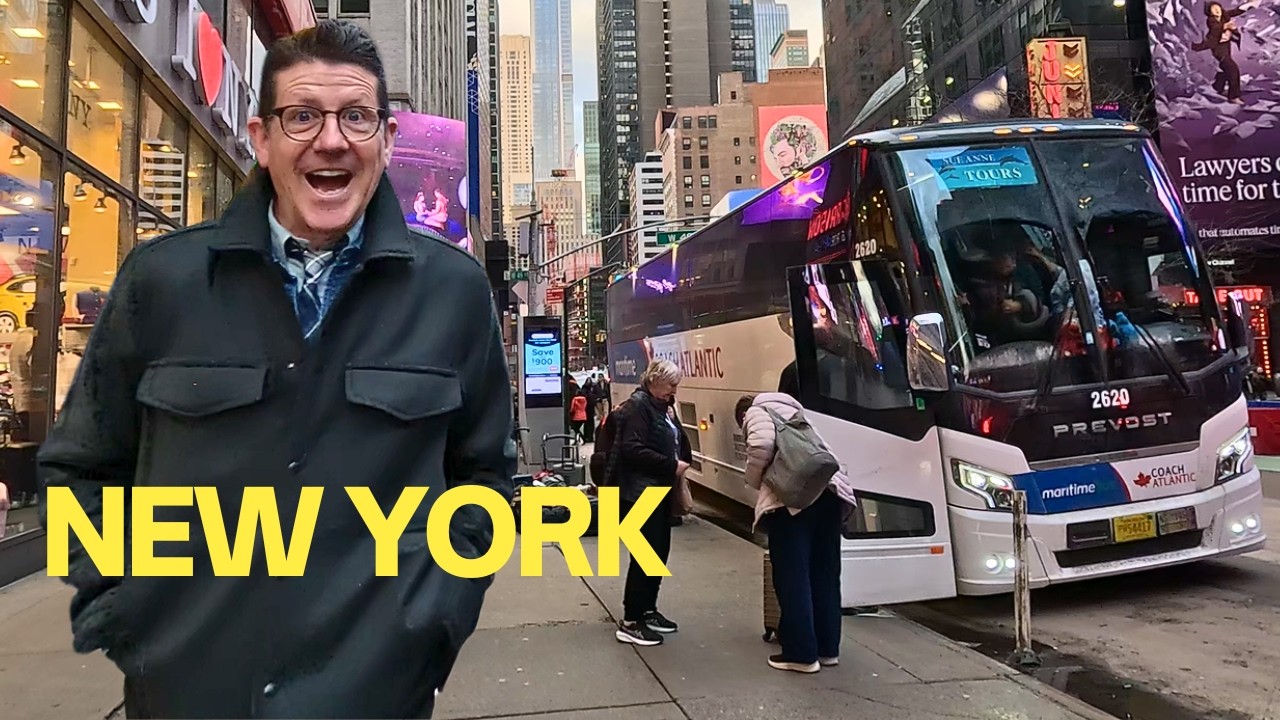 NEW YORK CITY 4K Walk Tour Manhattan Grand Central Times Square