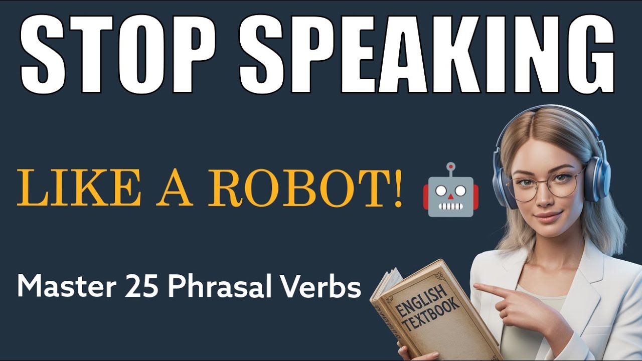 STOP SPEAKING LIKE A TEXTBOOK! ❌ Master 25 British Phrasal Verbs (B1-B2)