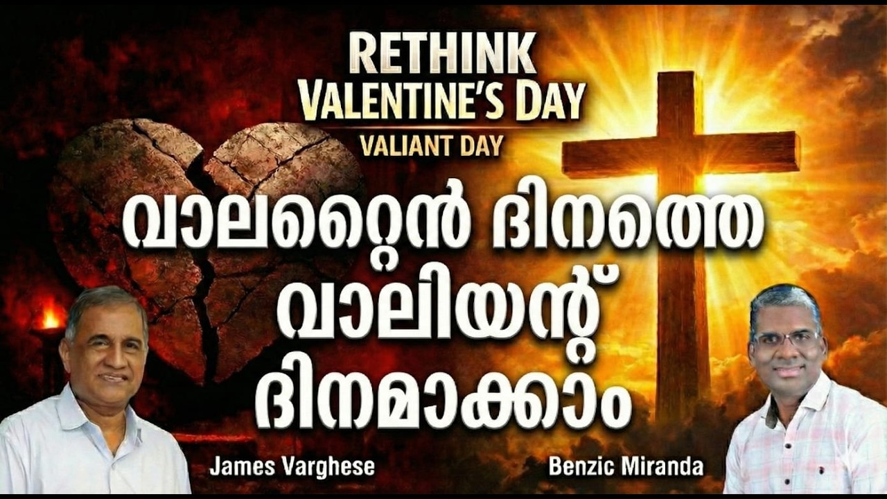 വാലിയൻസ്: പ്രണയദിന സന്ദേശം | Valiance: Valentines Day Message | James Varghese | Benzic Miranda
