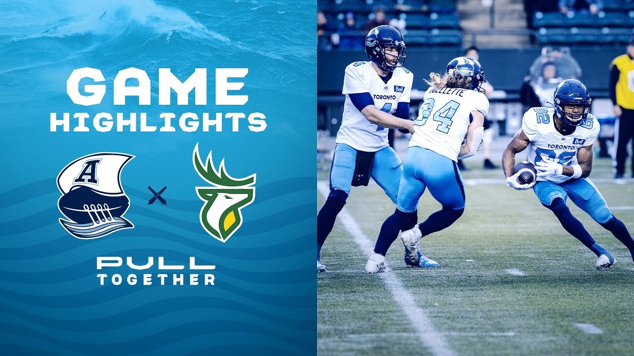 CFL Game Highlights: Toronto Argonauts vs. Edmonton Elks – October 15, 2022