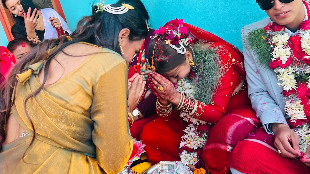 Sister married aama haru ko ramailo pal❤️ 