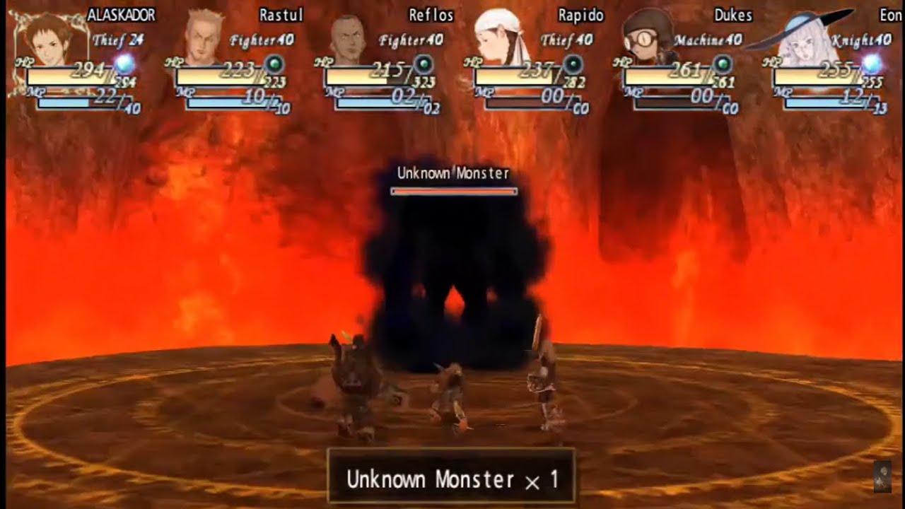 [PSP] Valhalla Knights - All Minor/Major Bosses with ENDING