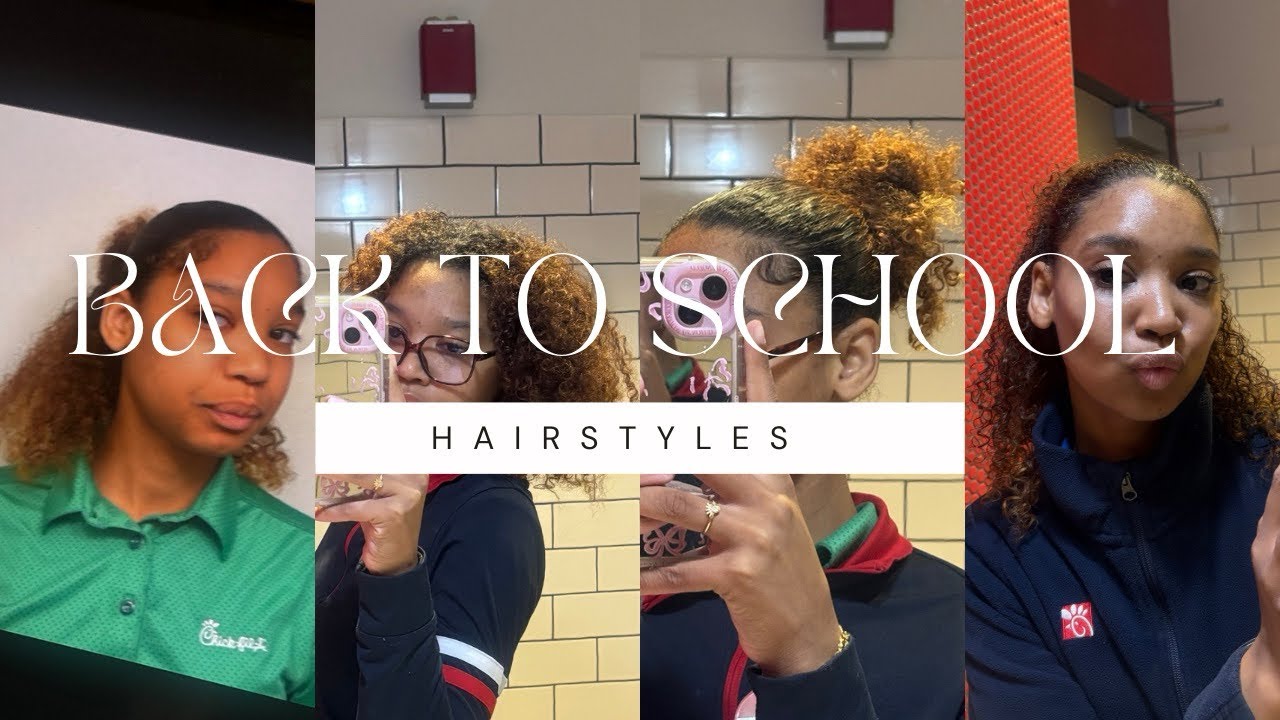 BACK TO SCHOOL HAIRSTYLES | Pt. 1 