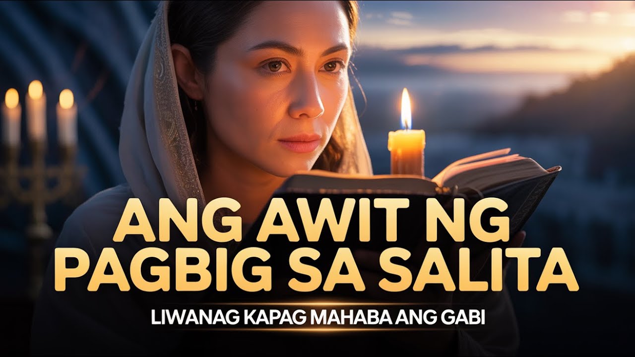 🕊️✨ Ang Awit ng Pag-ibig Sa Salita: Liwanag kapag Mahaba ang Gabi 🙏