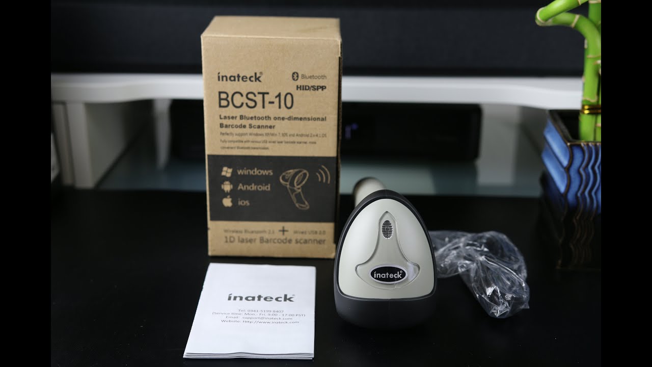 Inateck BCST-10 Barcode Scanner