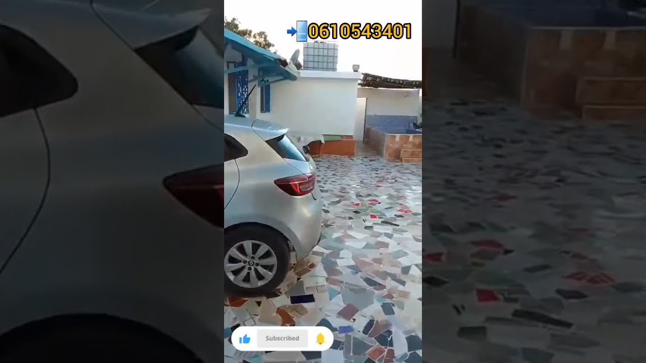 دار بلدية+ دار سيمة 1400 متر ملكية نواحي تطوان فيها اشجار متنوعة مسيجة تمن همزة 🚨40 🚨مليون بلا 50