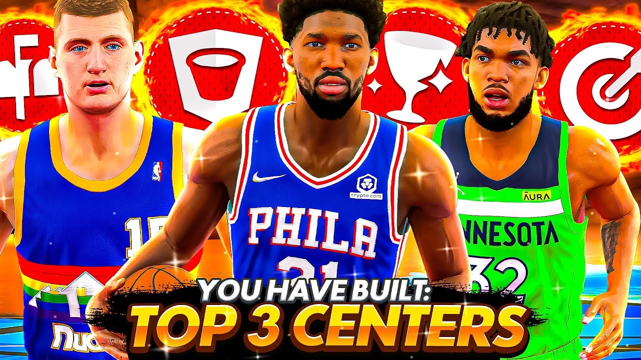 My Top 3 CENTER builds on NBA 2K23 OLD & NEW GEN! Best Center builds on NBA 2K23!