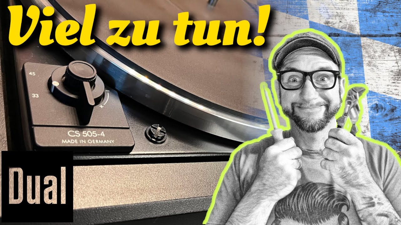 🛠️ ENDLICH ist er da! - Die DUAL CS 505-4 Plattenspieler REVISION! #vintagehifi #reparieren