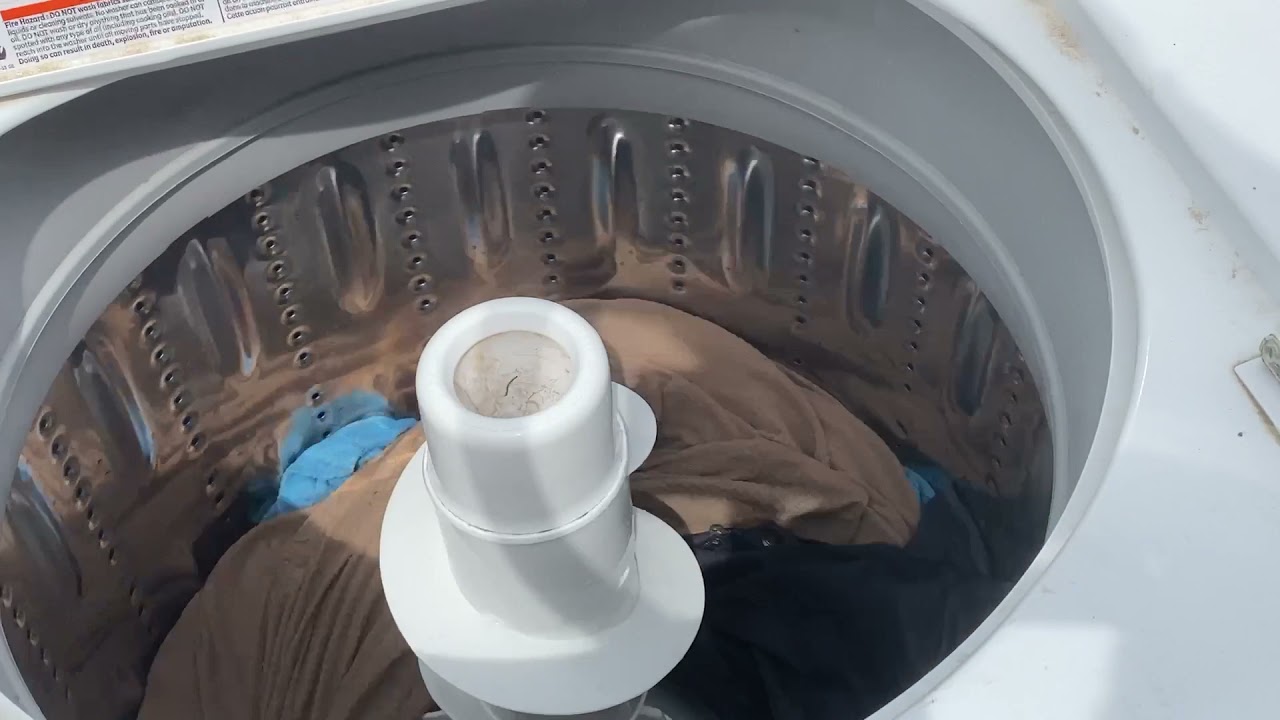 Como reparar una lavadora que no Esprime deja la ropa mojada 👍