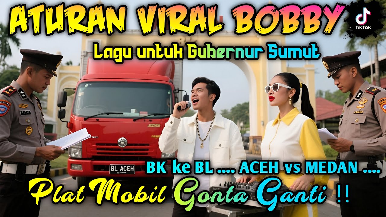 Lagu Viral Bobby Nasution !! PLAT BK - BL 