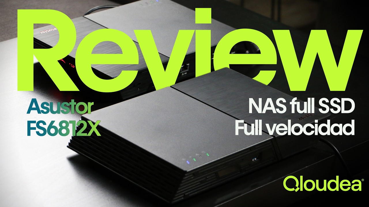 As&iacute; rinde el NAS NVMe m&aacute;s bestia de Asustor; Flashstor 12 Pro Gen2: FS6812X Review