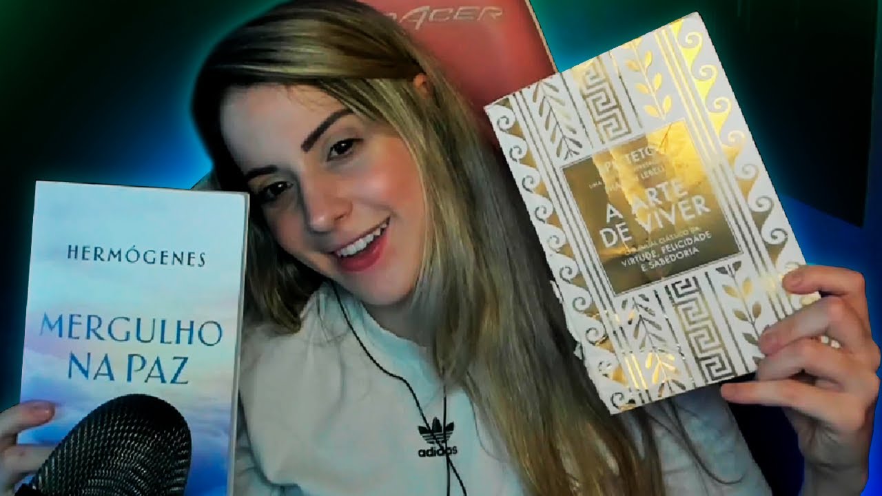 ASMR - LENDO ATÉ VOCÊ DORMIR 😴