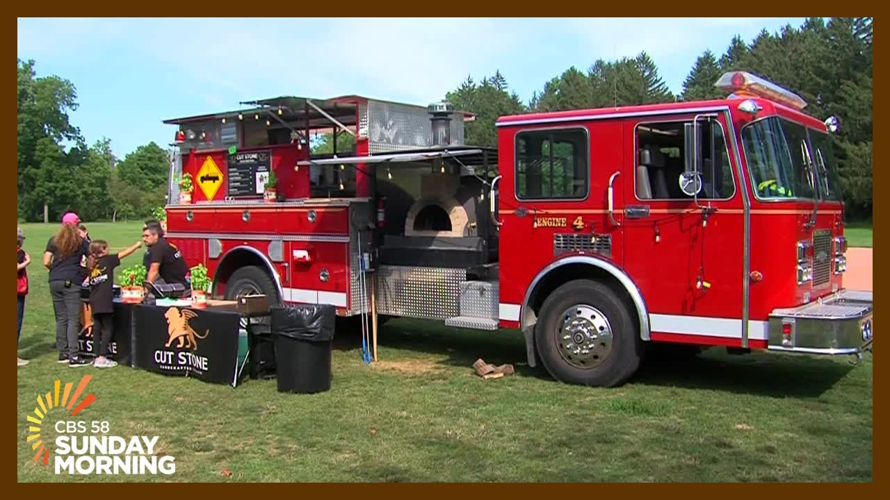 Fire engine converted to pizza truck serves up impressive eats in Kenosha