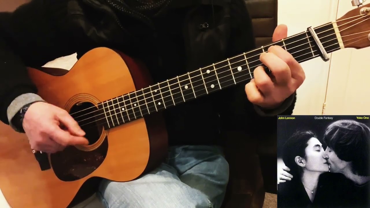 ‘Woman’ John Lennon - Guitar Chords (Standard - Capo 1)