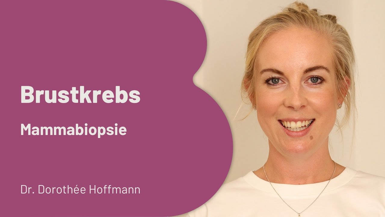 Brustkrebs Mamabiopsie &ndash; Brocker Gyn