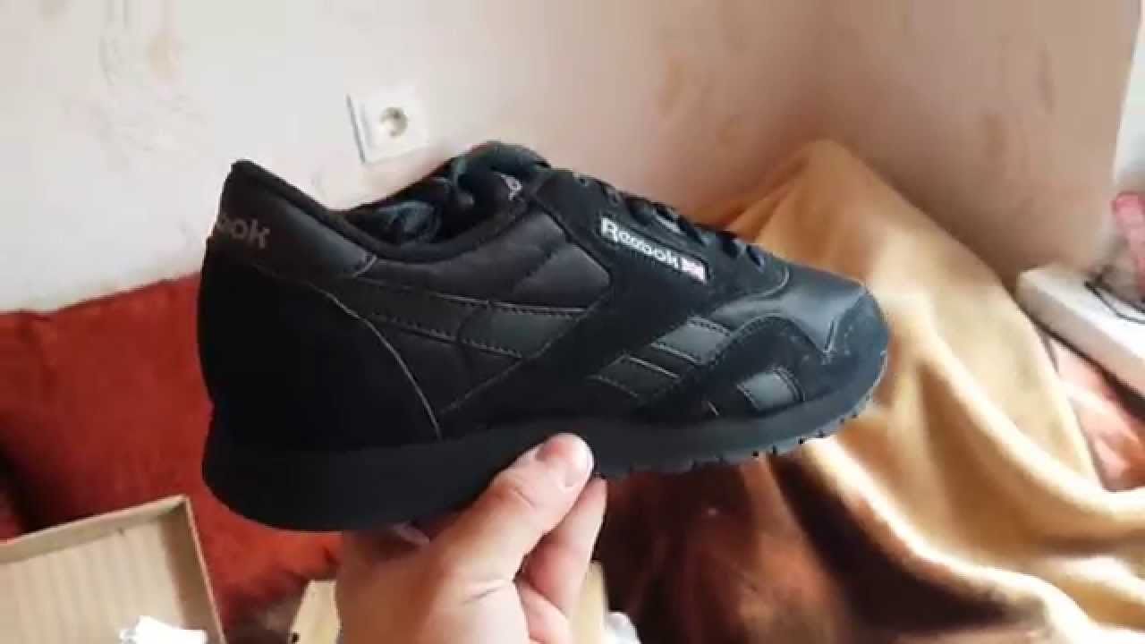Распаковка посылки с Ebay Reebok Classic Nylon