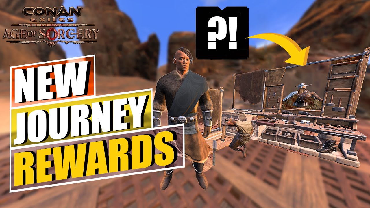 New Climbing Gear In Chapter 3 ! Climb Faster With This New Boots - New Journey Steps | Conan Exiles