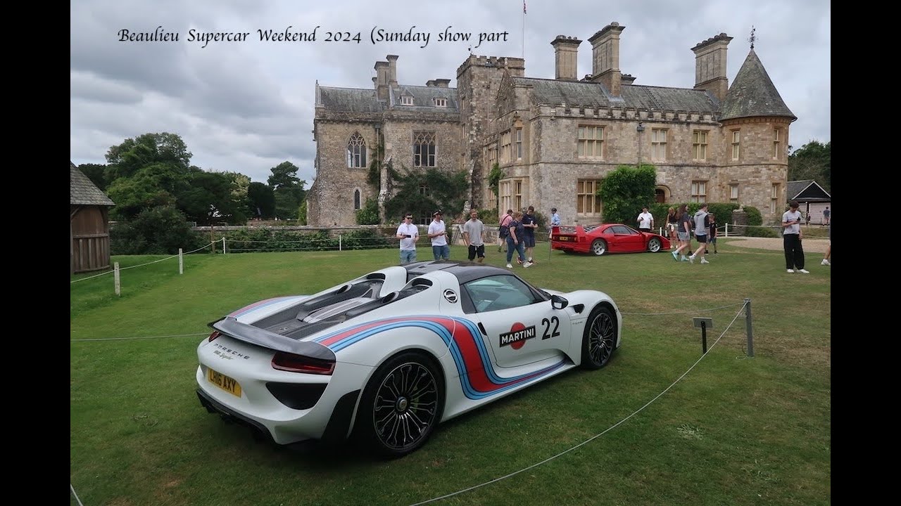 Beaulieu Supercar Weekend 2024 (Sunday show part 1)