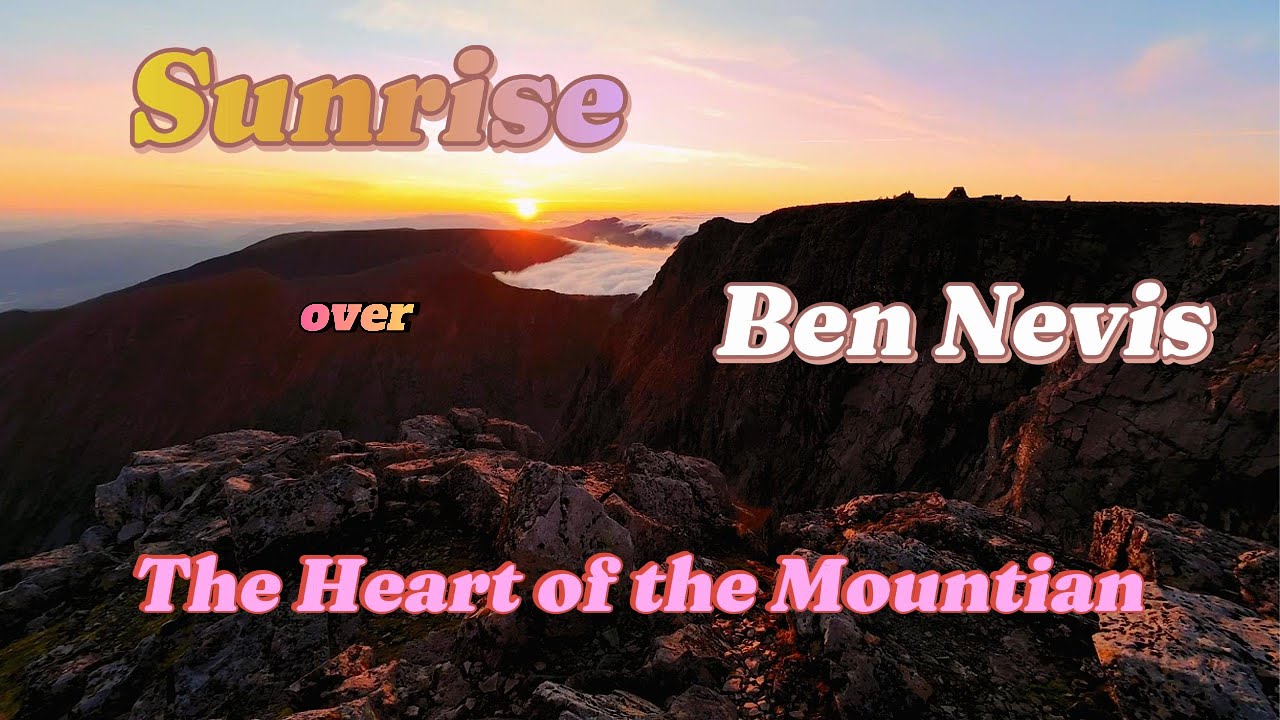 Sunrise Over Ben Nevis – A Night’s Ascent Where Scotland Breathes Through Rocks.
