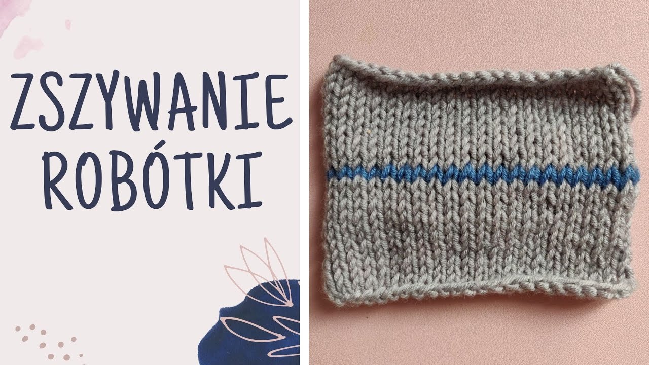ŁATWIEJSZY  ścieg dziewiarski KITCHENER STITCH  GRAFTING | dziergaj z Cupri Crafts