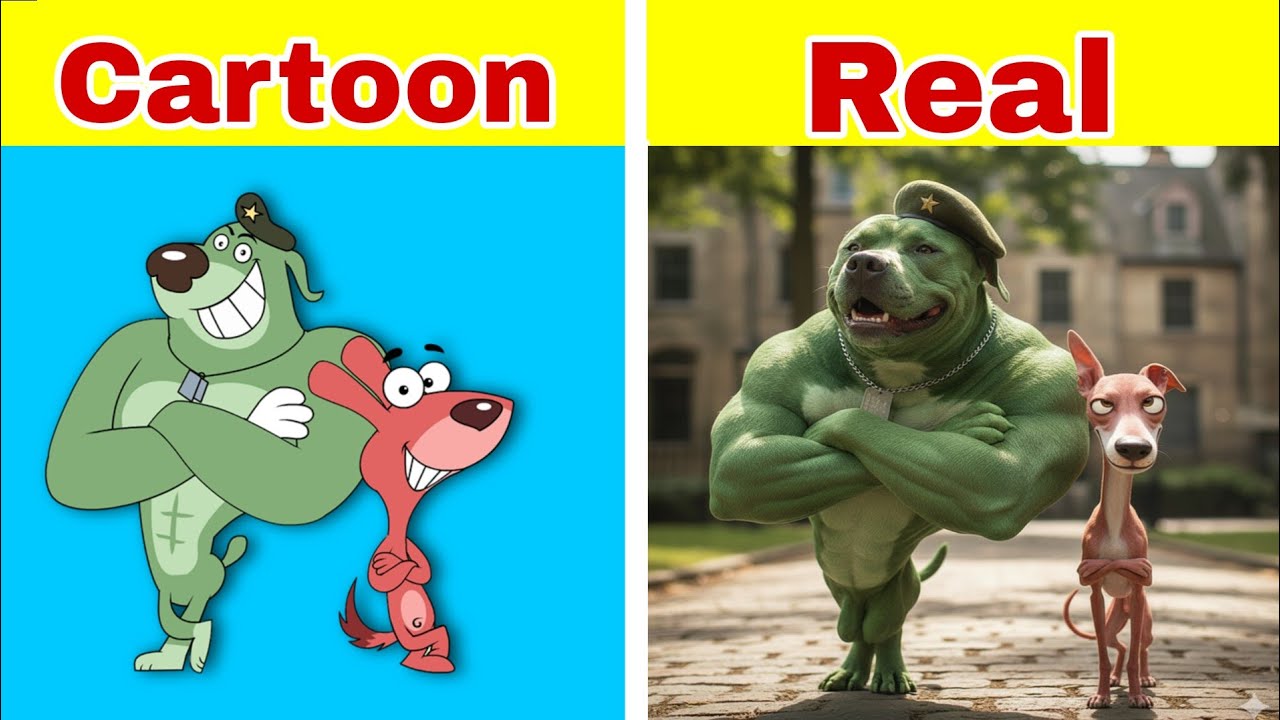 Real Characters of Pakdam pakdai Cartoon 
