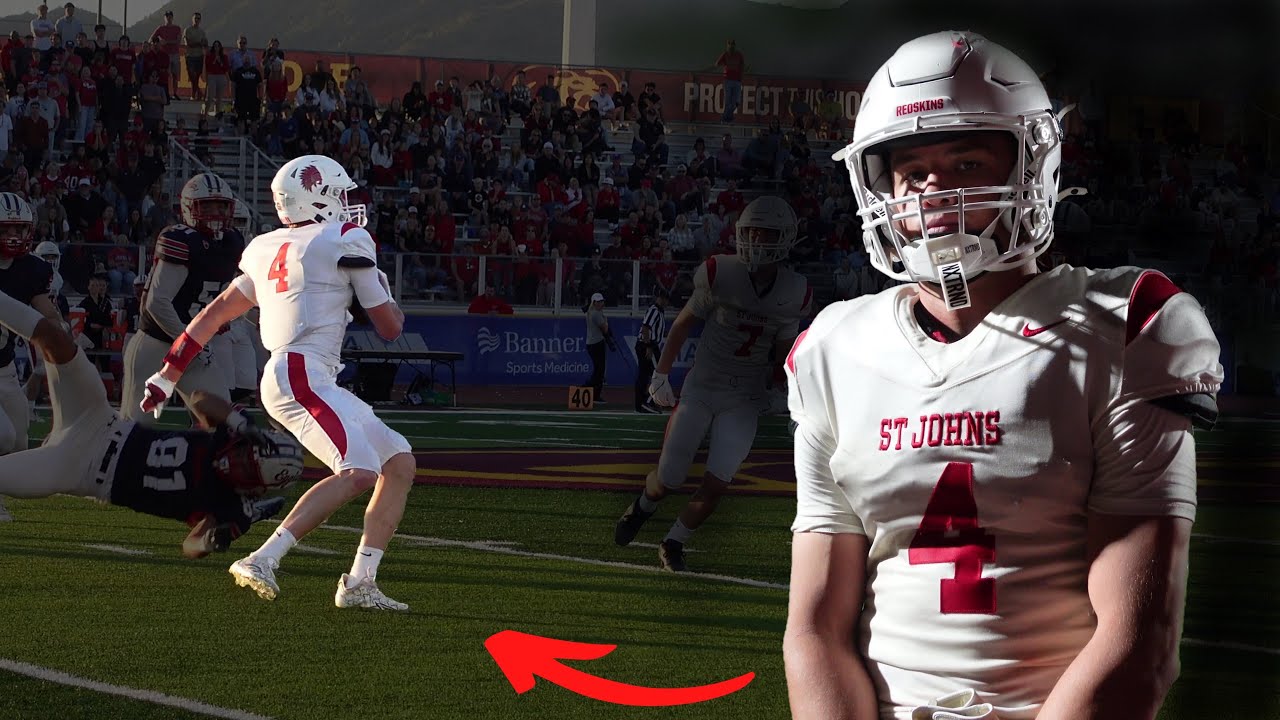 THIS WRESTLER SHOWED OUT FOR THE STATE!😳 (St. Johns Redskins vs Scottsdale Christian Academy 2025)