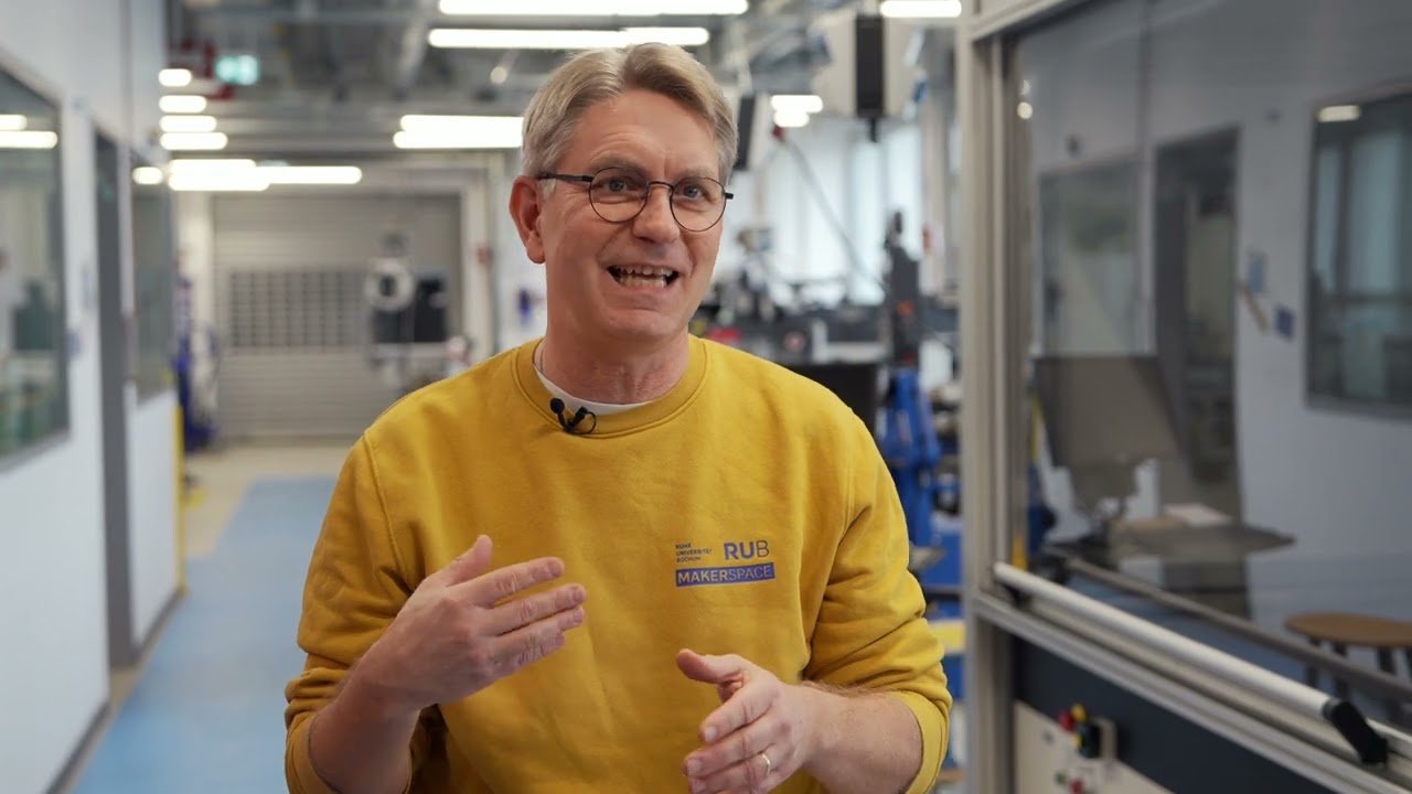Der RUB MAKERSPACE auf 51.7 – spielender Transfer zwischen Wissenschaft und Wirtschaft.