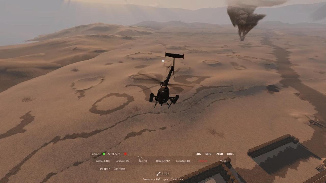 Realistic helicopter game