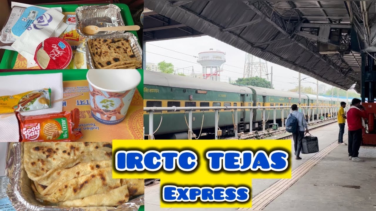 Kanpur to Delhi Train Journey 🚊 IRCTC TEJAS EXPRESS review ||Travel Vlog @Bhavika Mathur