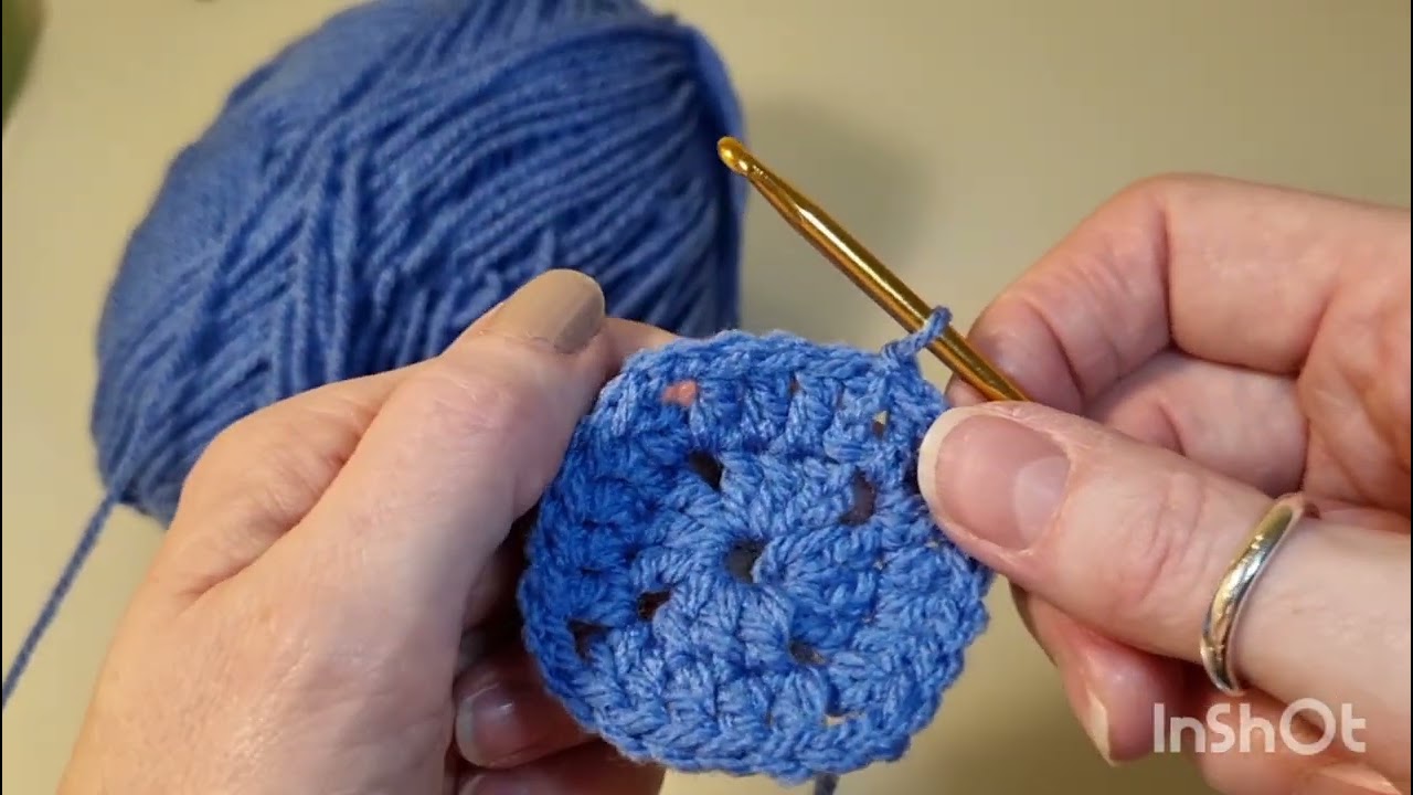 Let's make a square - 1 #tutorial #crochet 