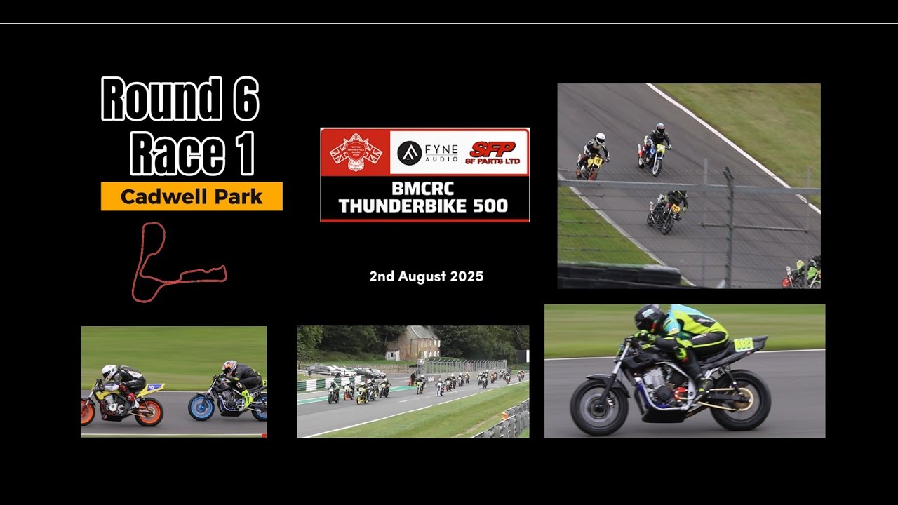 Sidecar Revival Sat Race 2 ThunderBike 500 -Bemsee 2025 - 2nd August 2025 - Cadwell Park