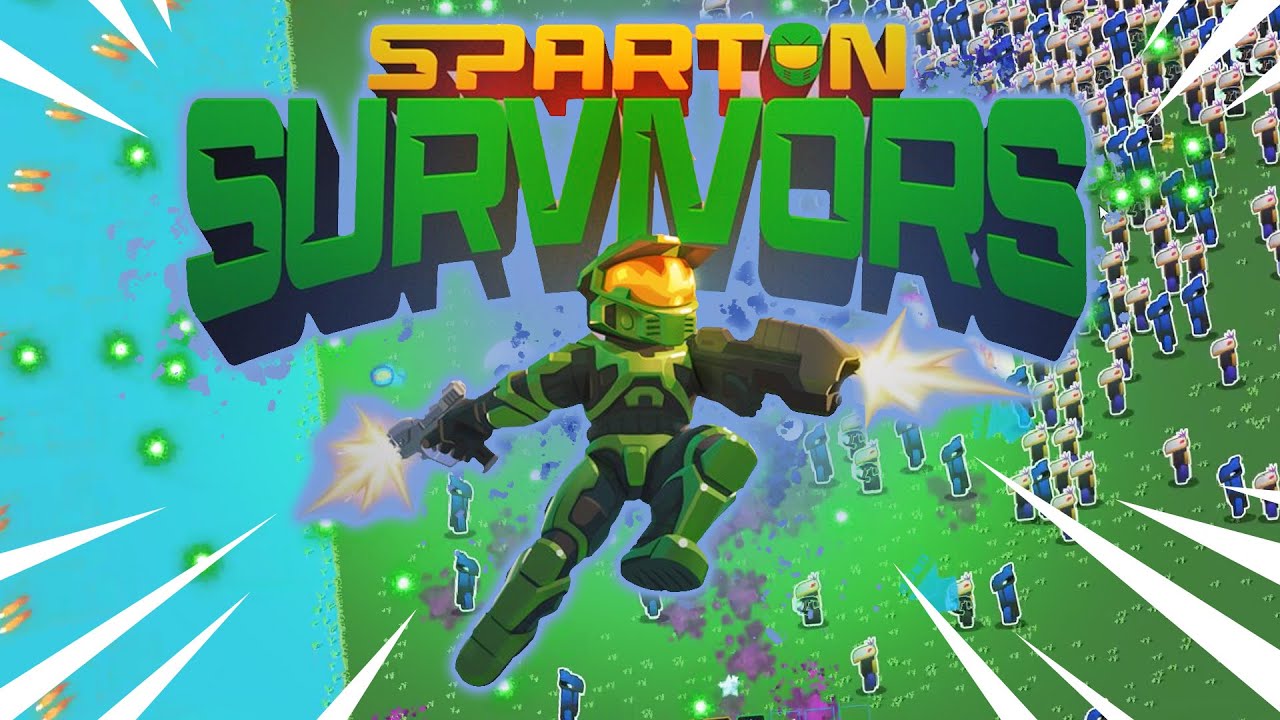 IF HALO WAS A ROGUELITE BULLET HEAVEN GAME! - SPARTAN SURVIVORS