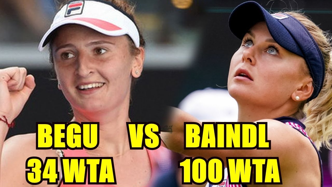 Irina Begu #34 Wta vs Katerina BAINDL #100 wta Highlights from the stands Bucharest Romania