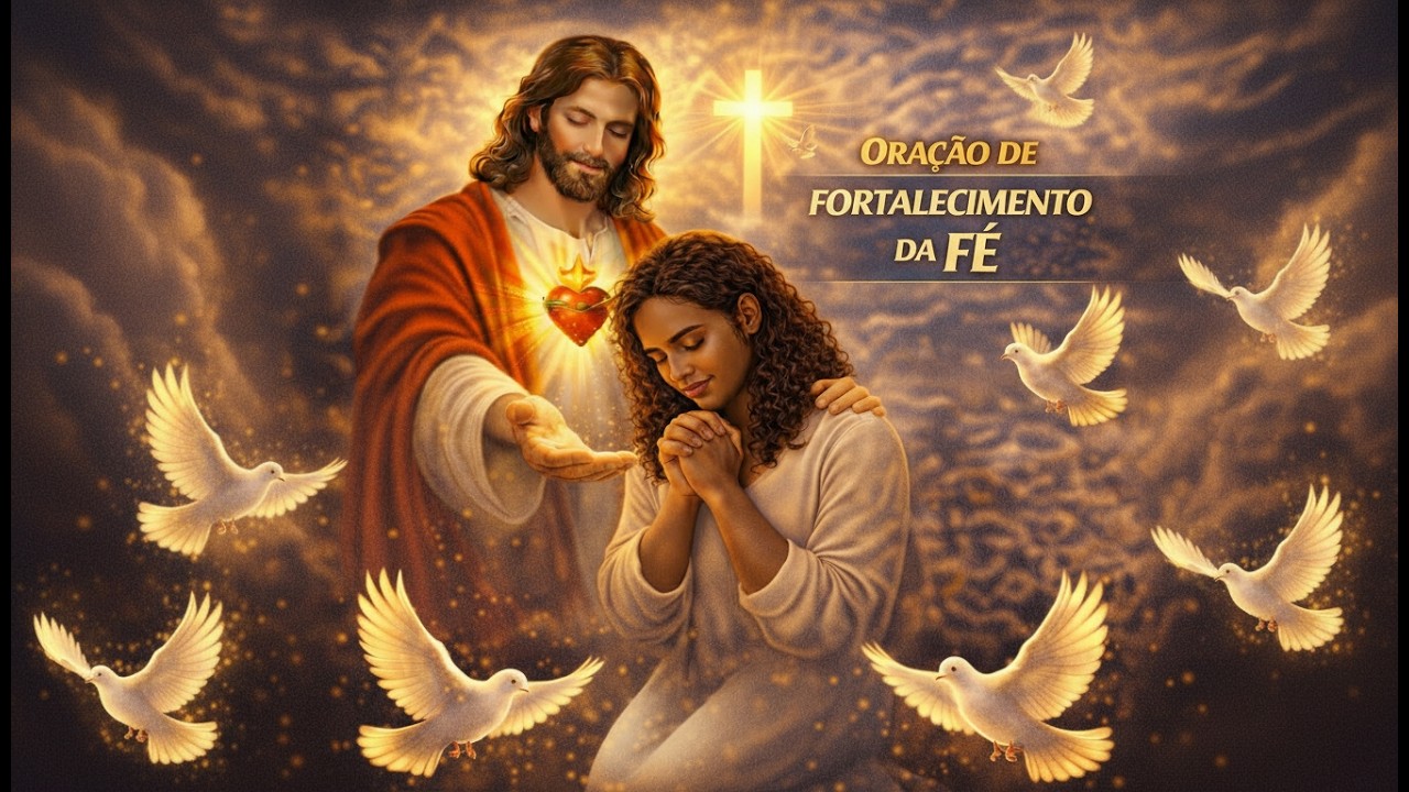 Fortalecimento da Fé #mulhersagrada #oraçãoparahoje #deus #jesus #benção #milagre #milagreurgente