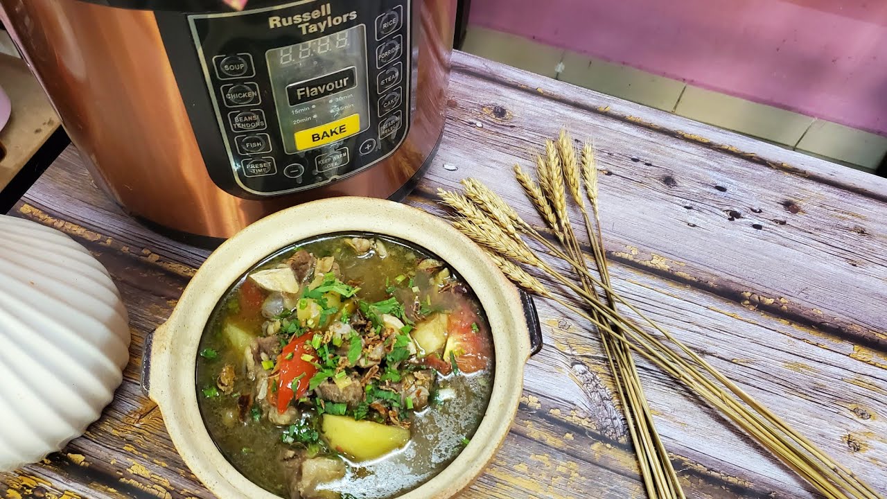 Resepi Sup Tulang Power Masak Guna Pressure Cooker Russell Taylors