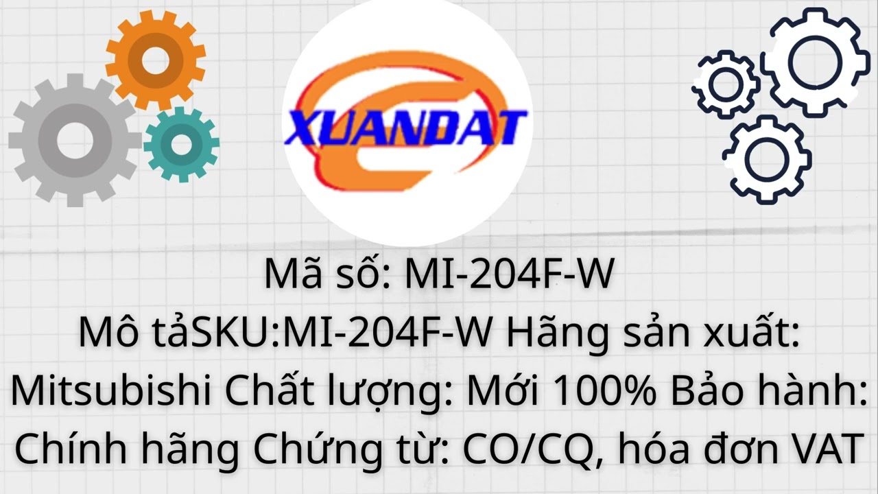 Khóa liên động cơ khí MI 204F W Mitsubishi N T T Quỳnh 171225