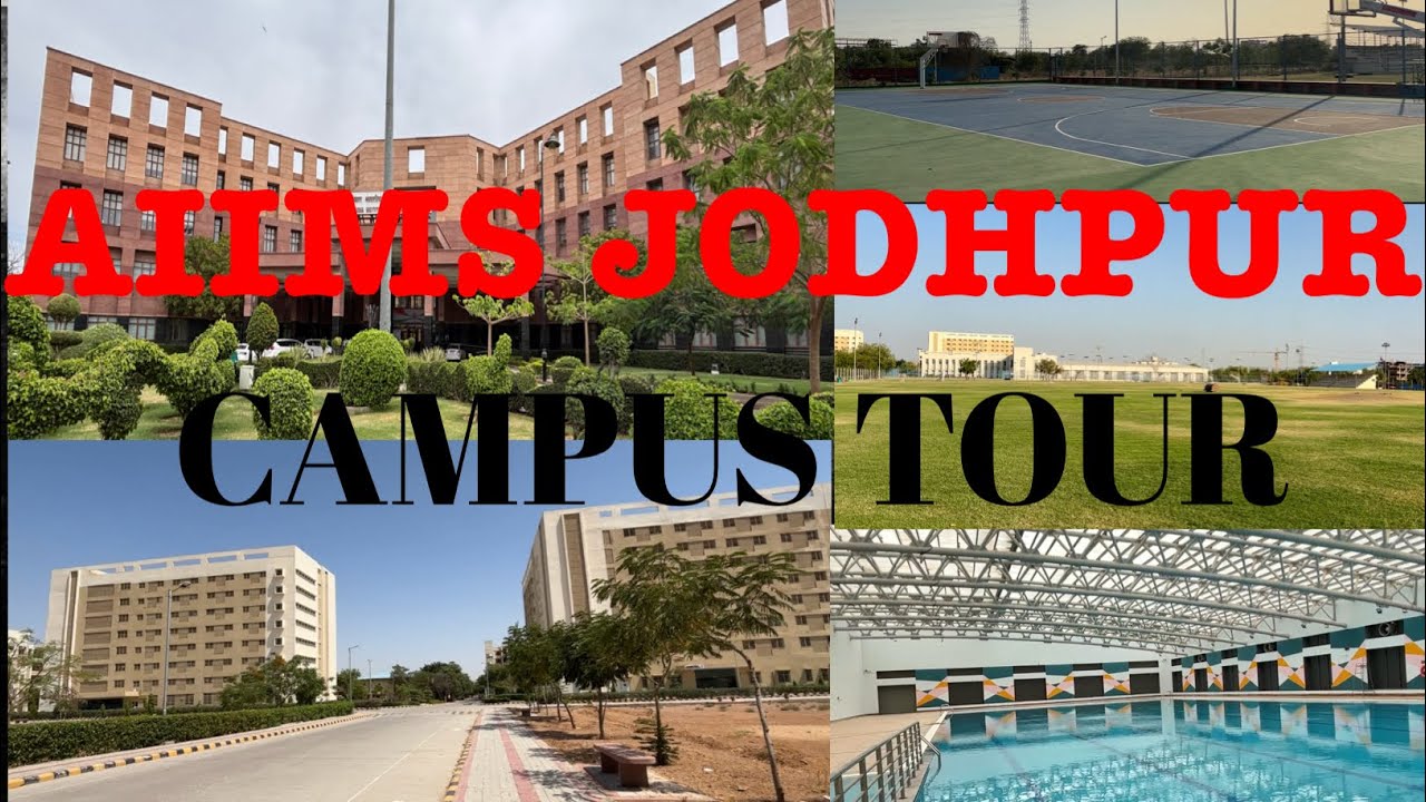 AIIMS JODHPUR CAMPUS TOUR✅✅ #aiims  #neet #aspirants #vlog #tour #newvideo #mbbs #nursing ‼️