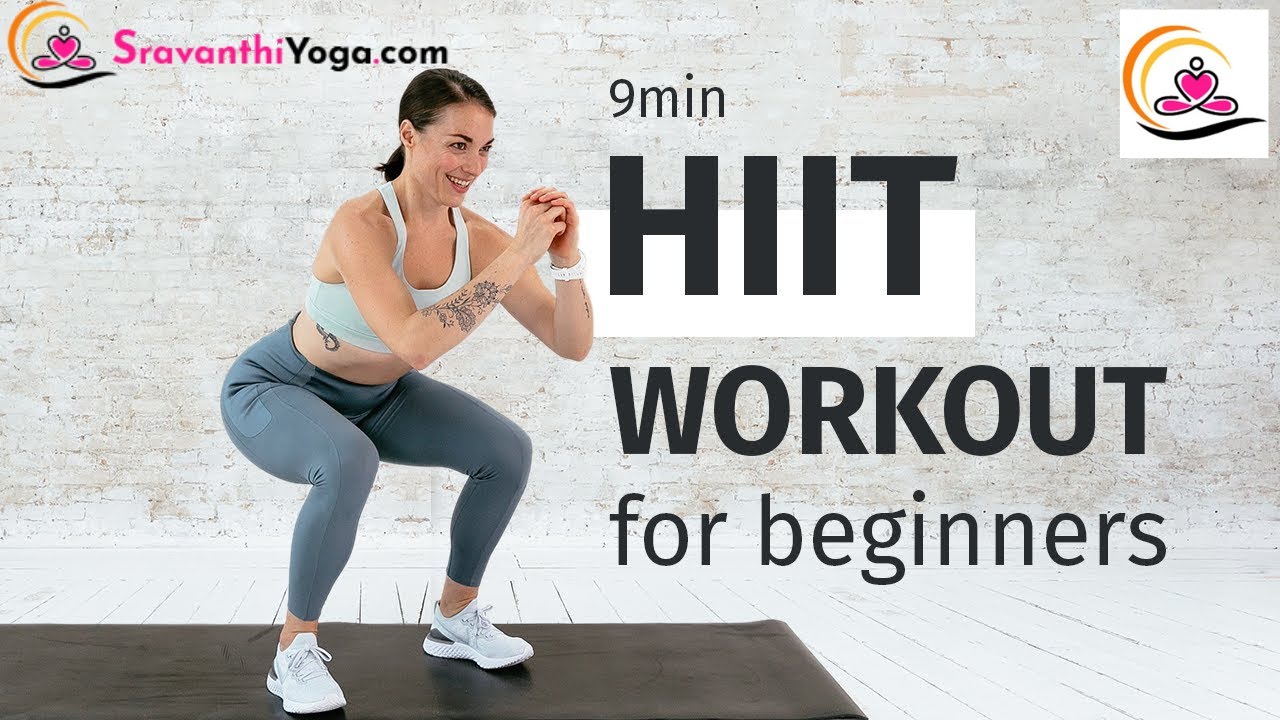 9-minute HIIT Workout For Beginners to Start Your Fitness Journey #fitness #weightloss