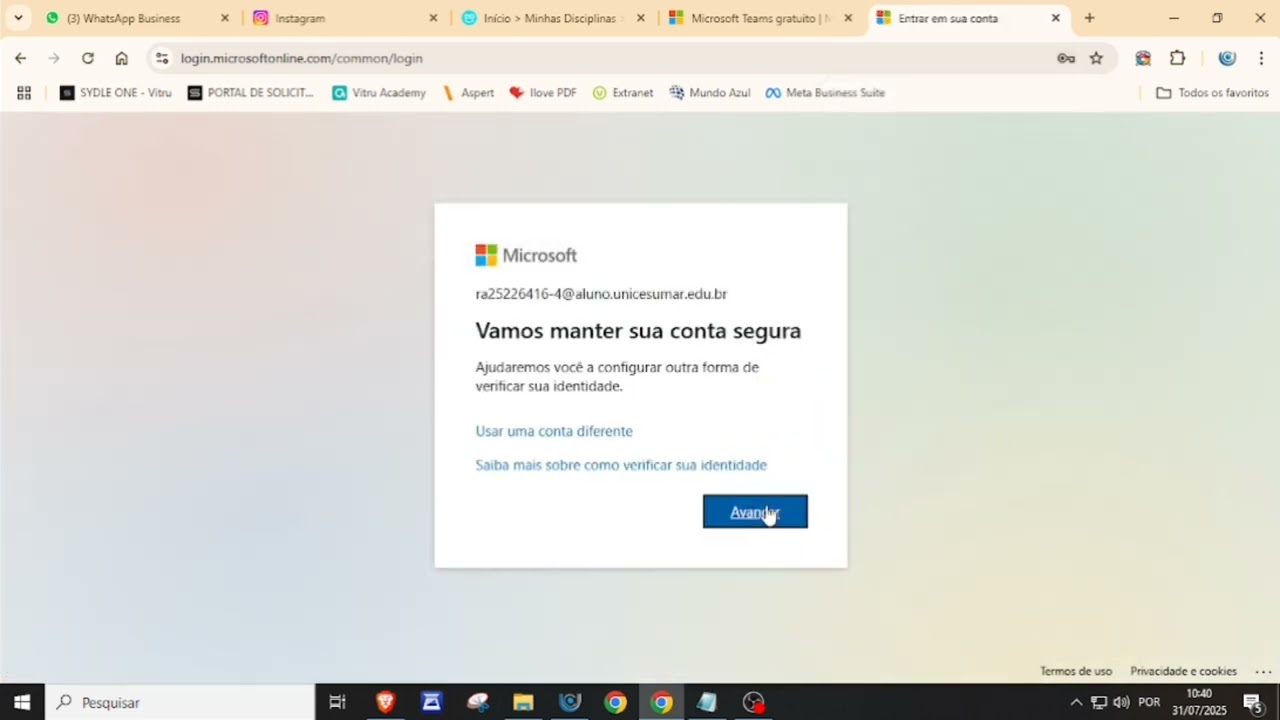 Aprenda a acessar o Teams - Unicesumar 