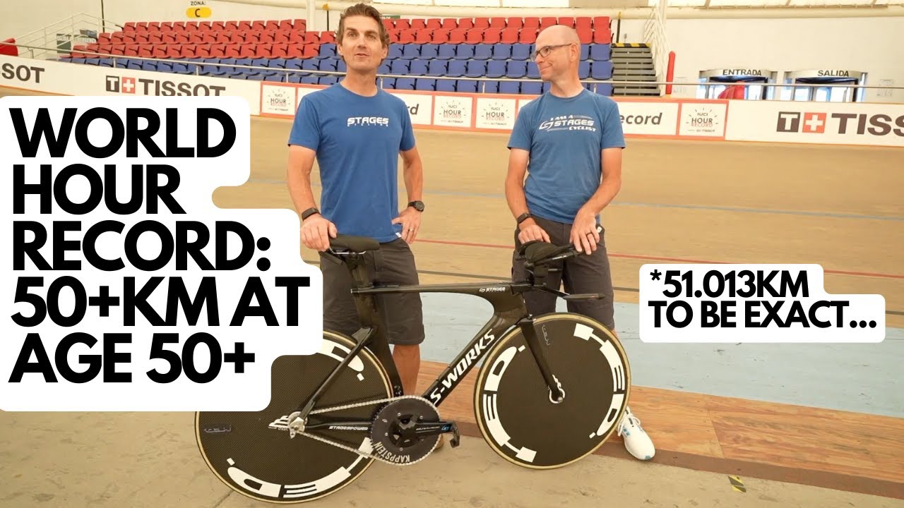 New masters hour world record: 51.013km by 52-year-old Pat Warner