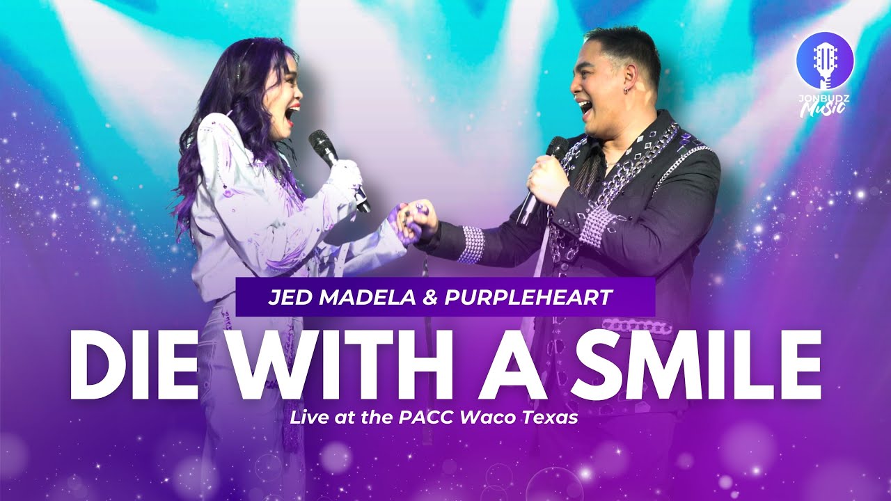 The BEST cover of DIE WITH A SMILE - Lady Gaga, Bruno Mars (Jed Madela & PurpleHeart) Live in Texas