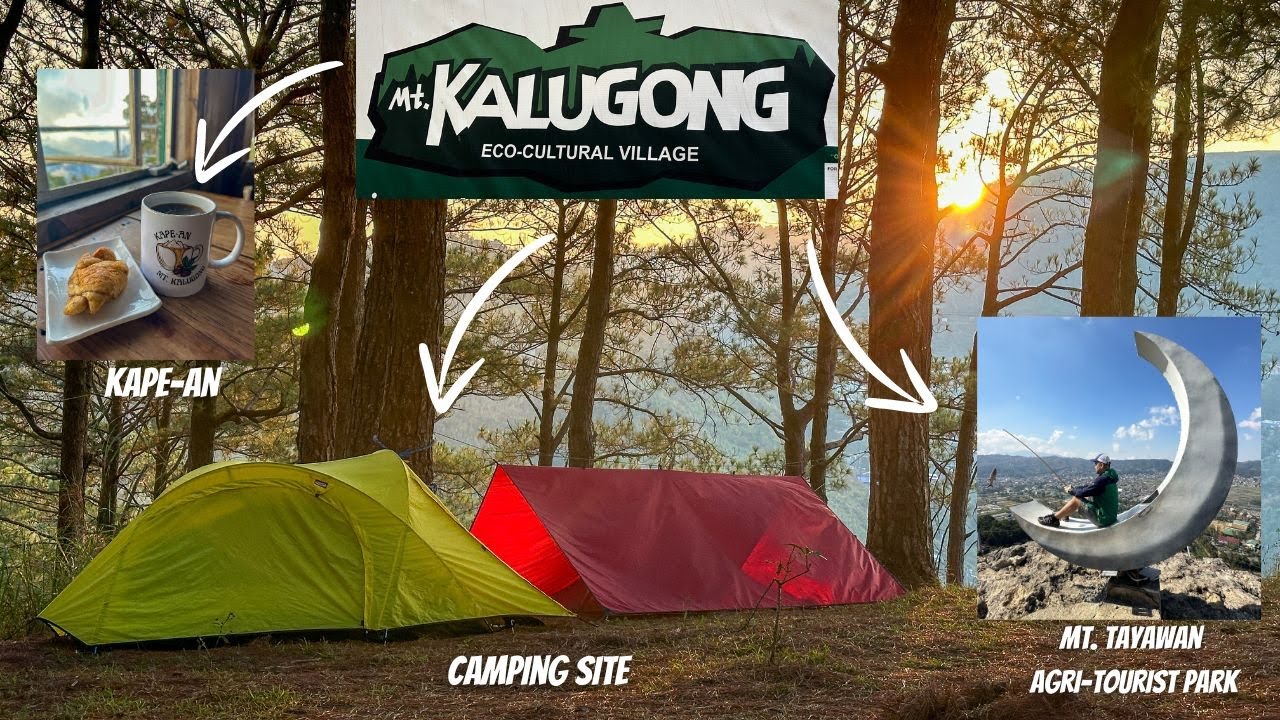 Camping site near Baguio City: Mt. Kalugong Eco-cultural Village