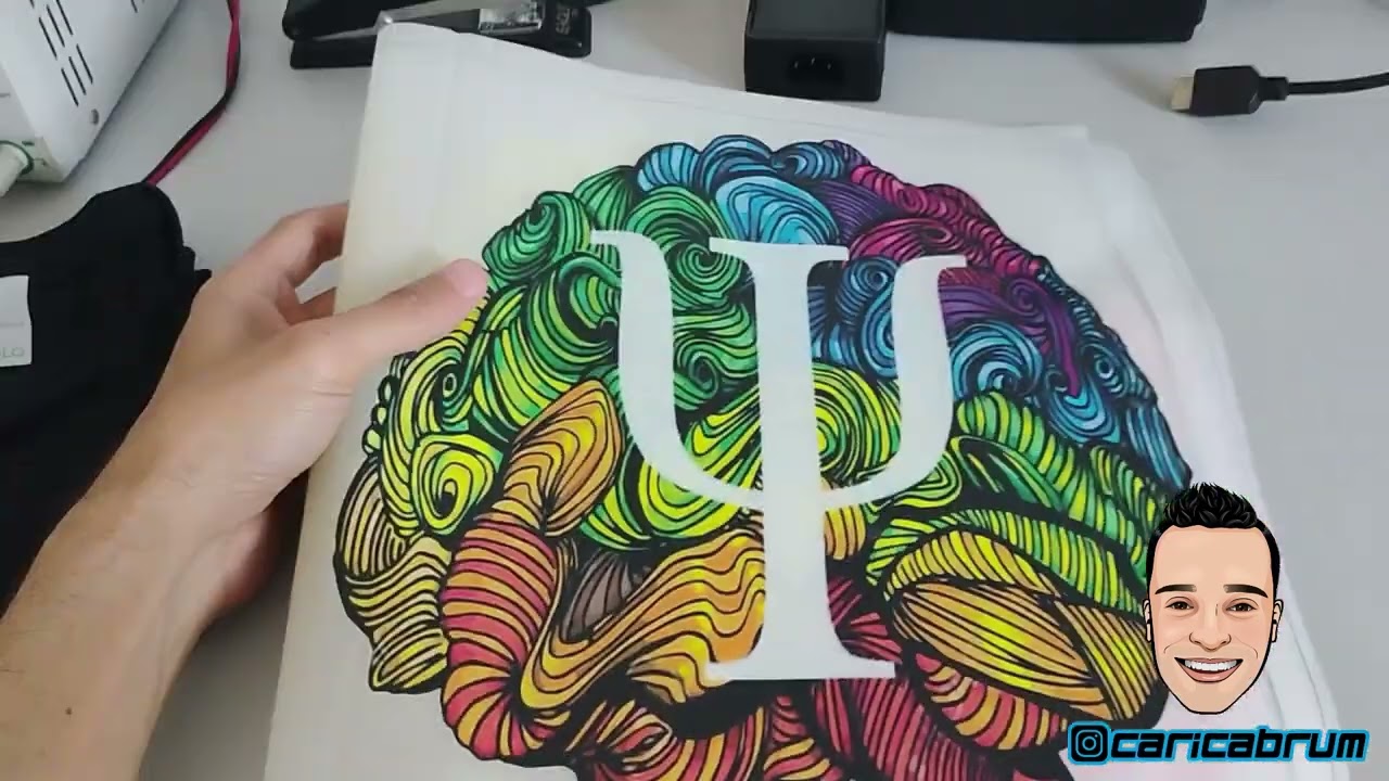 Sublimar camisa com DTF Têxtil