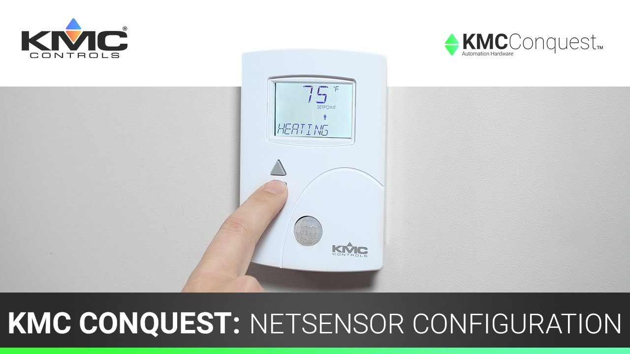 KMC Conquest: STE-9000 Series NetSensor Configuration